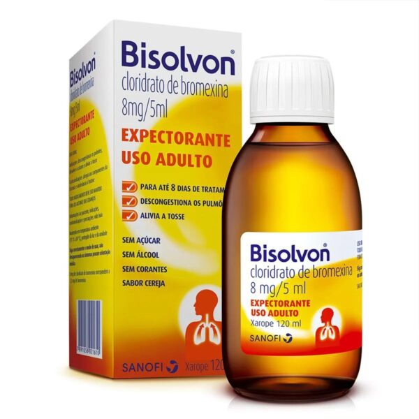 BISOLVON XAROPE ADULTO COM 120ML