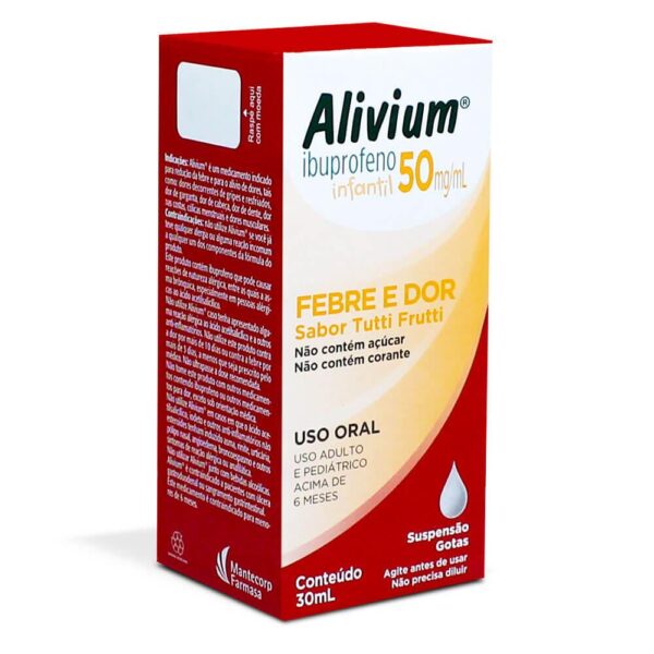 ALIVIUM 50MG GOTAS COM 30ML
