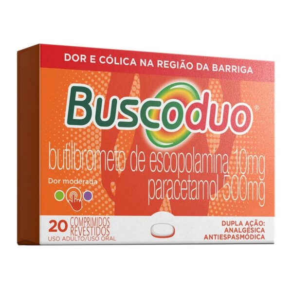 BUSCODUO COM 20 COMPRIMIDOS