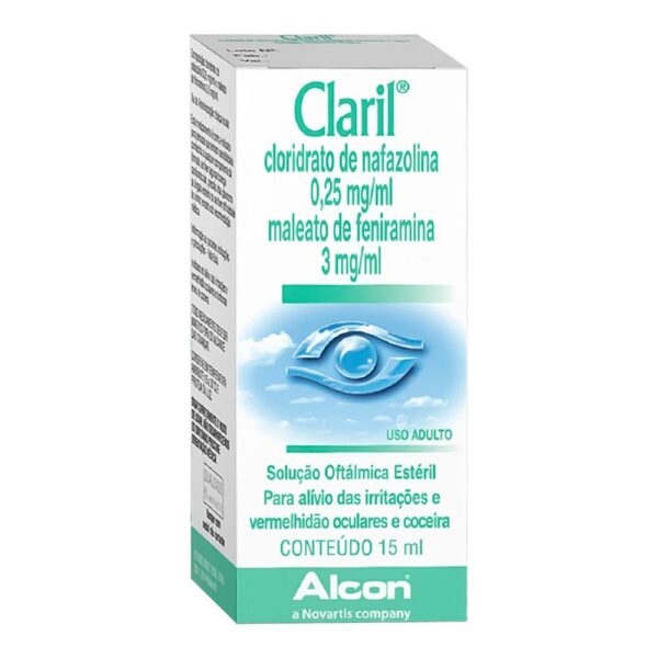 CLARIL SOLUÇÃO OFTÁLMICA COM 15ML