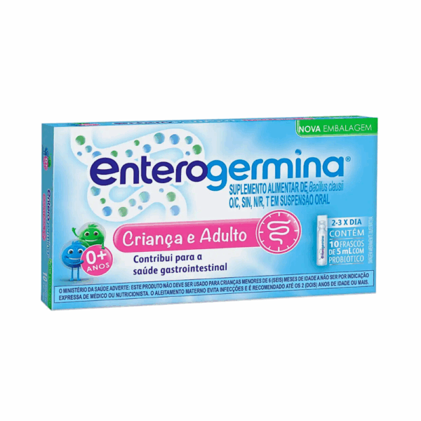 ENTEROGERMINA 5ML COM 10 FLACONETES