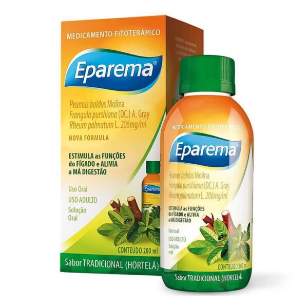 EPAREMA FRASCO COM 200ML SABOR HORTELÃ