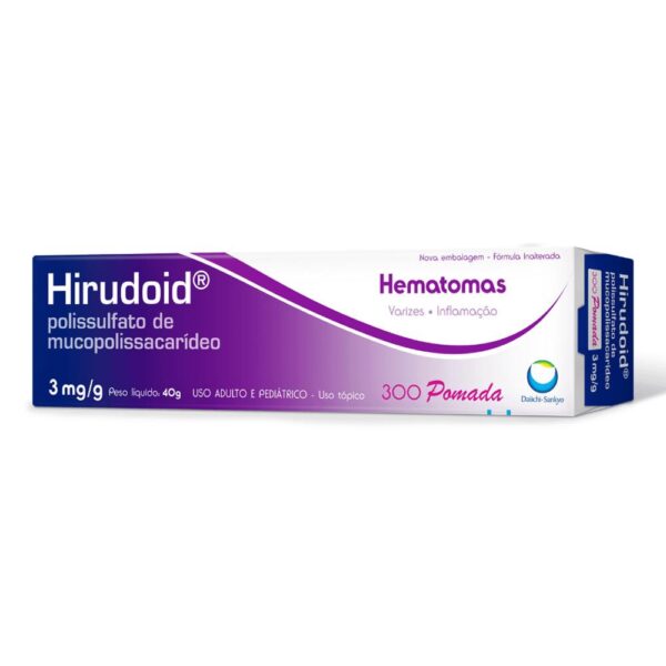 HIRUDOID 300 POMADA 3MG/G COM 40G