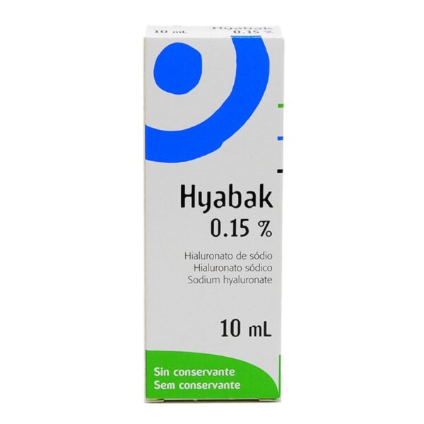 HYABAK COLÍRIO COM 10ML