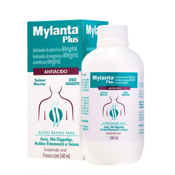 MYLANTA PLUS MENTA COM 240ML
