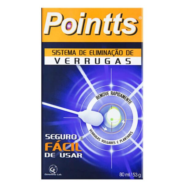 POINTTS ANTI VERRUGA COM 12 APLICADORES