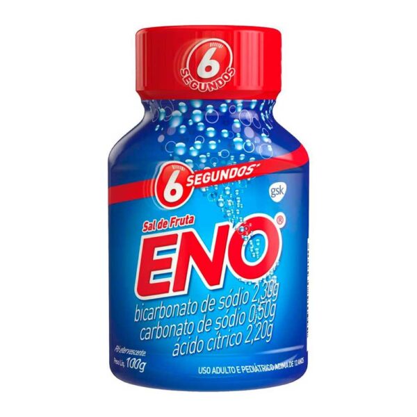 SAL DE FRUTA ENO FRASCO COM 100G SABOR TRADICIONAL