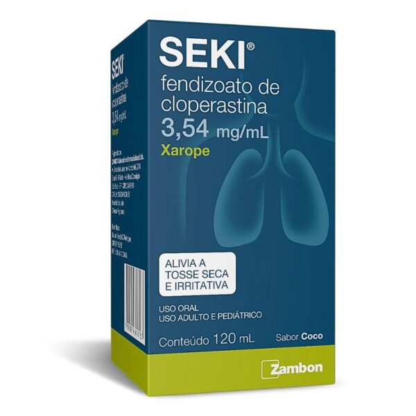 SEKI XAROPE SABOR COCO COM 120ML