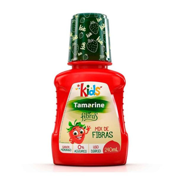 TAMARINE KIDS FIBRAS SABOR MORANGO COM 240ML