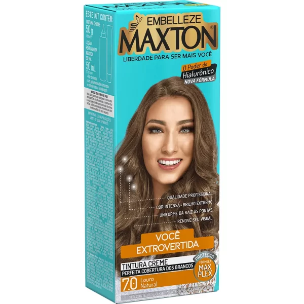 TINTURA MAXTON 7.0 LOURO NATURAL