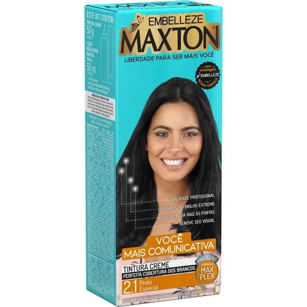 TINTURA MAXTON 2.1 PRETO ESPECIAL