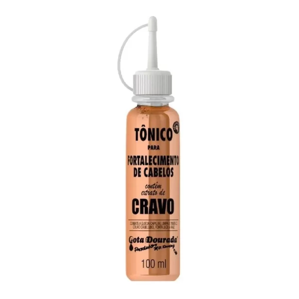 TÔNICO CAPILAR CRAVO GOTA DOURADA 100ML