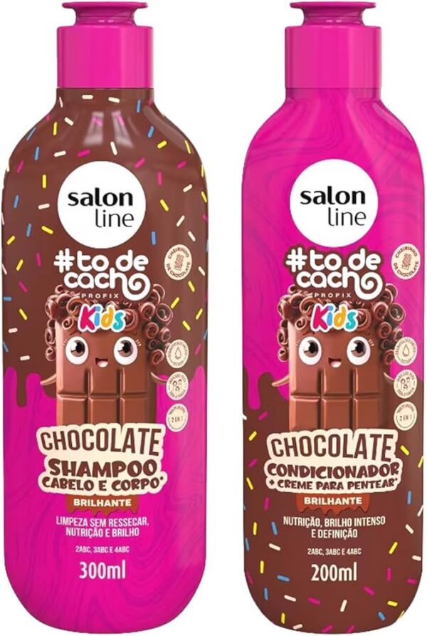 TODECACHO KIDS KIT SHAMPOO E CONDICIONADOR | 300ml + 200ml
