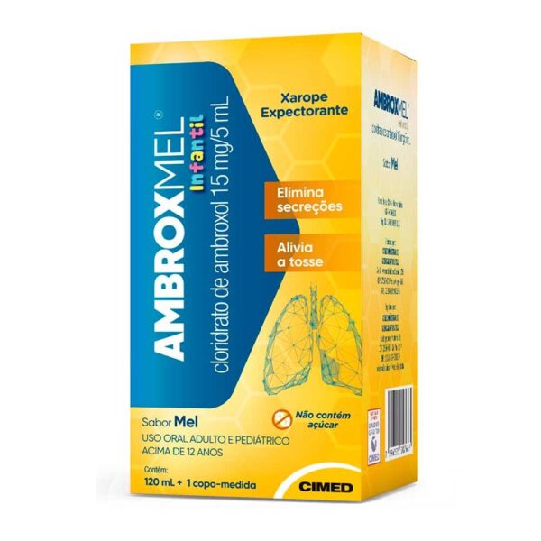 AMBROXMEL XAROPE INFANTIL COM 120ML