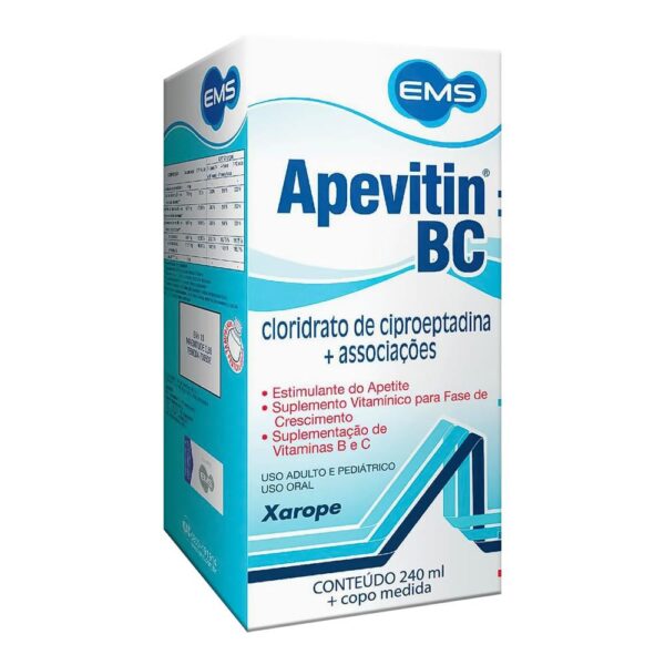 APEVITIN BC SOLUÇÃO FRASCO COM 240ML