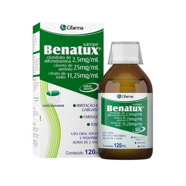 BENATUX XAROPE COM 120ML