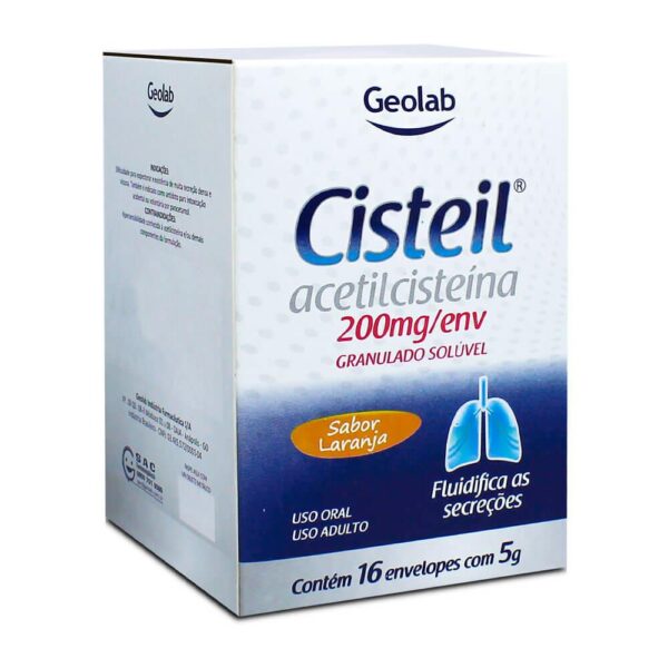 CISTEIL 200MG COM 16 ENVELOPES DE 5G