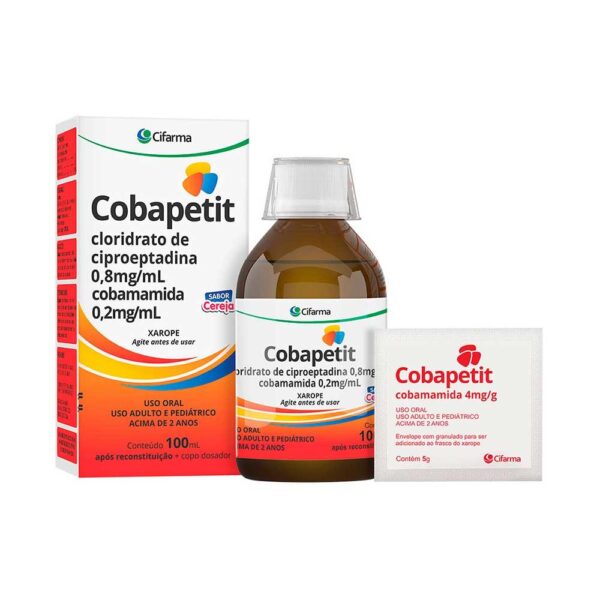 COBAPETIT XAROPE FRASCO COM 100ML