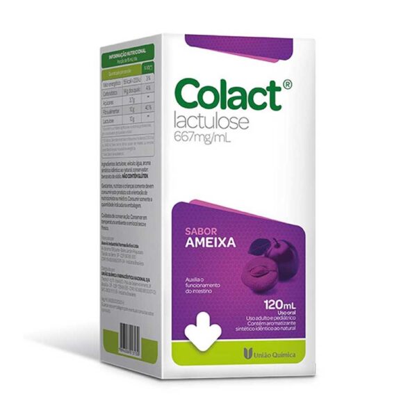 COLACT COM 120ML SABOR AMEIXA