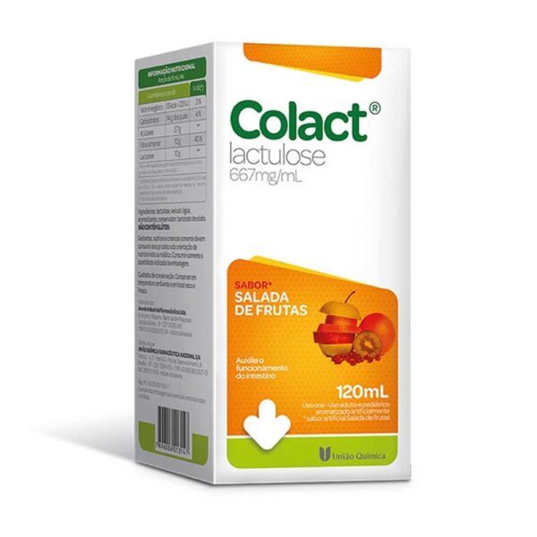 COLACT COM 120ML SABOR SALADA DE FRUTAS