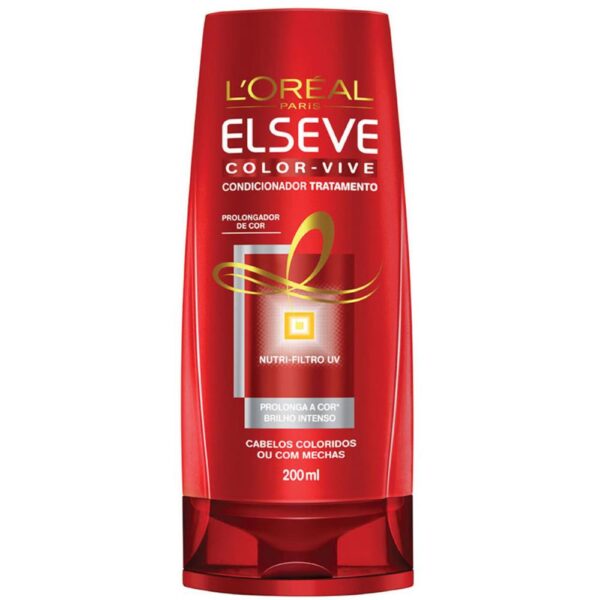 ELSEVE CONDICIONADOR COLOR VIVE PROLONGADOR DE COR COM 200ML