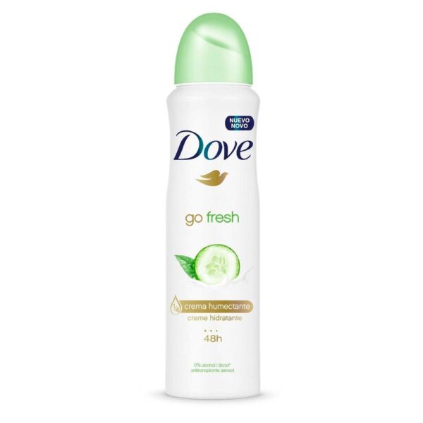 DOVE DESODORANTE AEROSSOL GO FRESH COM 89G