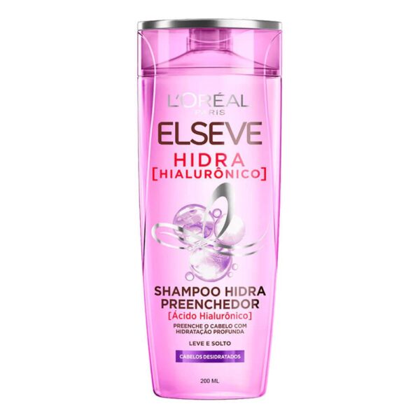 ELSEVE SHAMPOO HIDRA HIALURÔNICO COM 200ML