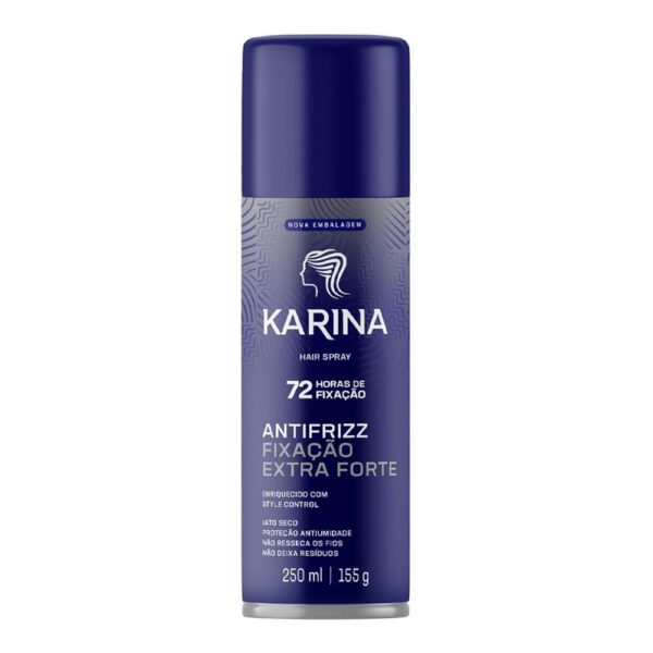 FIXADOR KARINA SPRAY EXTRA FORTE COM 250ML