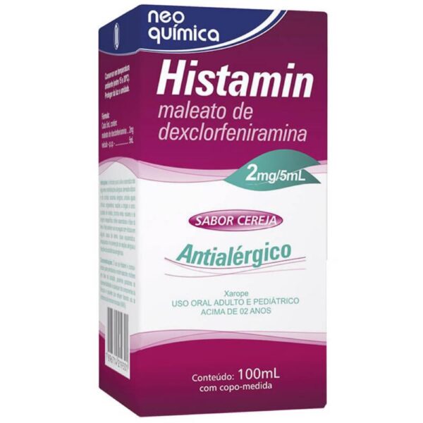 HISTAMIN LÍQUIDO COM 100ML