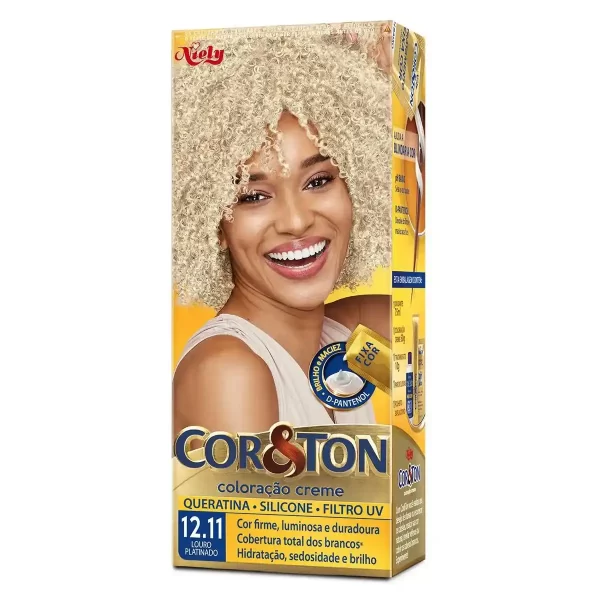 TINTURA COR&TON 12.11 LOURO PLATINADO