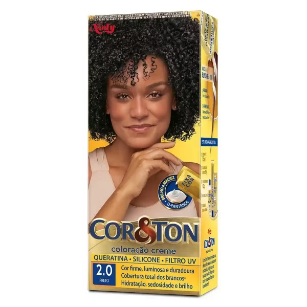 TINTURA COR&TON 2.0 PRETO
