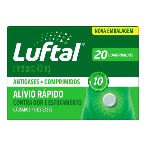 LUFTAL 40MG COM 20 COMPRIMIDOS