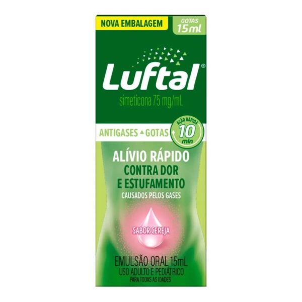 LUFTAL GOTAS 75MG/ML COM 15ML