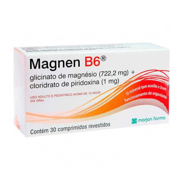 MAGNEN B6 COM 30 COMPRIMIDOS