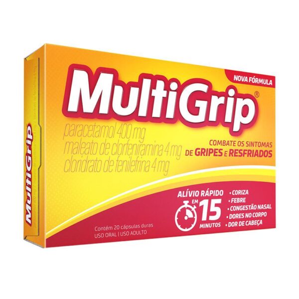 MULTIGRIP COM 20 CÁPSULAS