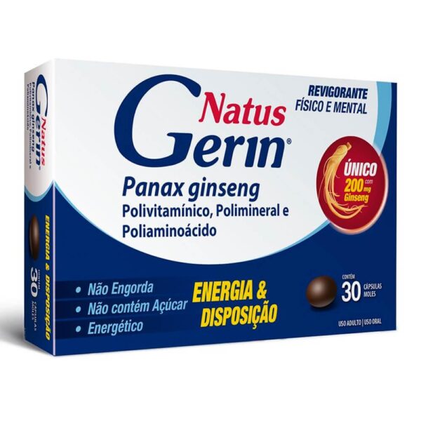NATUS GERIN COM 30 CÁPSULAS