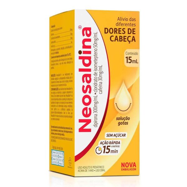 NEOSALDINA GOTAS COM 15ML