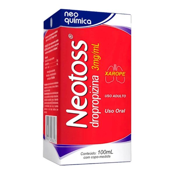 NEOTOSS ADULTO 3MG COM 100ML