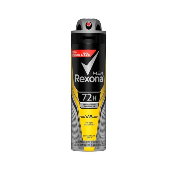 REXONA MEN DESODORANTE AEROSSOL V8 COM 150ML