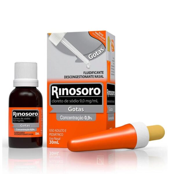 RINOSORO GOTAS COM 30ML