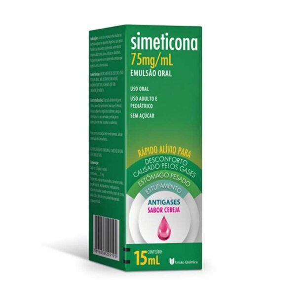 SIMETICONA 75MG/ML COM 15ML - UNIÃO QUIMICA