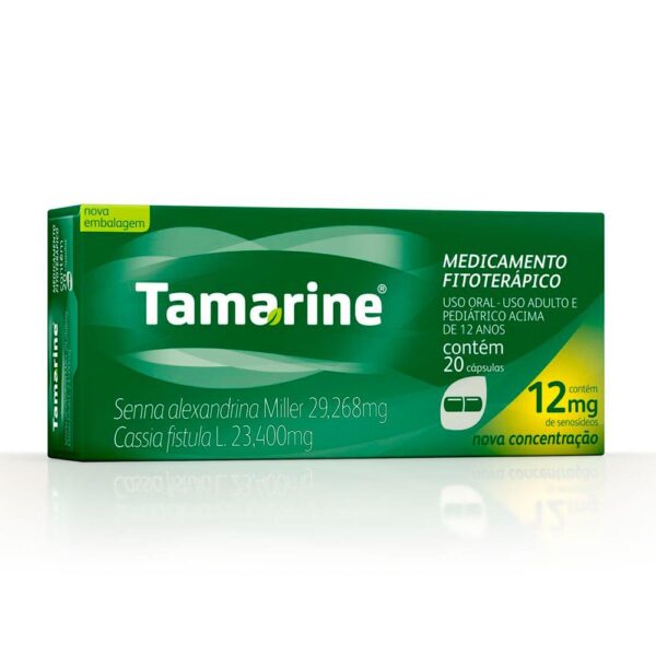 TAMARINE 12MG COM 20 CÁPSULAS