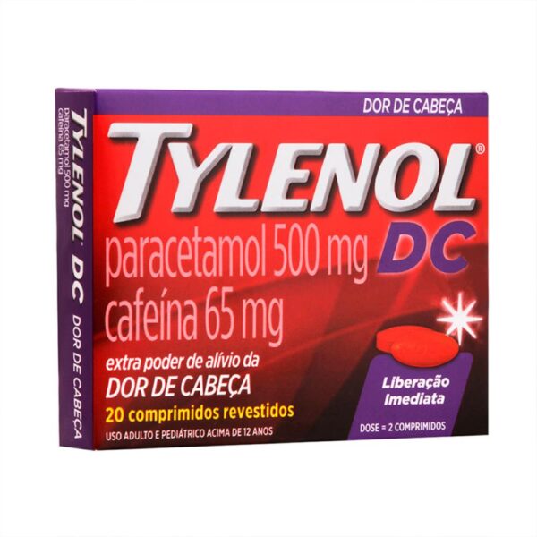 TYLENOL DC COM 20 COMPRIMIDOS