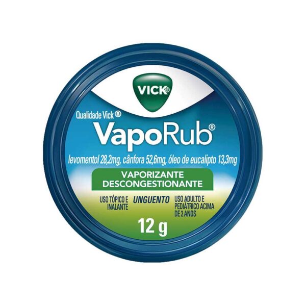 VICK VAPORUB POTE COM 12G