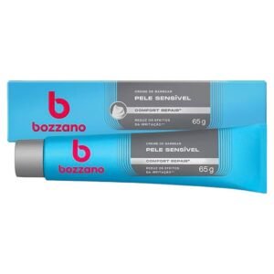 BOZZANO CREME DE BARBEAR PELE SENSÍVEL COM 65G