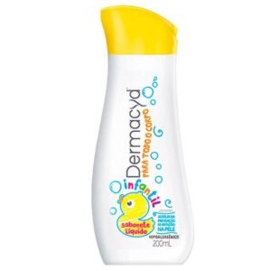 DERMACYD INFANTIL SABONETE LÍQUIDO COM 200ML