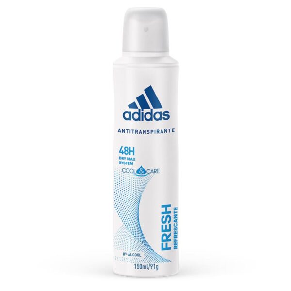 ADIDAS DESODORANTE AEROSSOL FRESH FEMININO COM 150ML