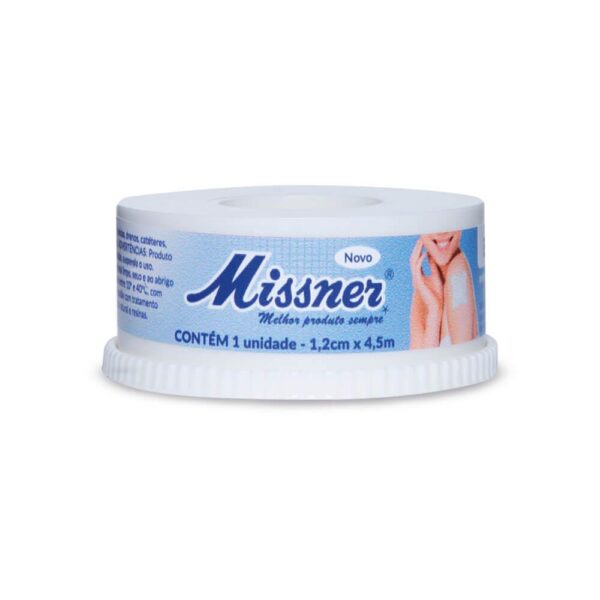 ESPARADRAPO MISSNER IMPERMEÁVEL COM 1,2CM X 4,5M