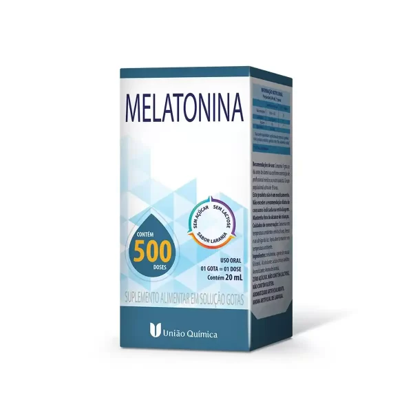 MELATONINA GOTAS UNIÃO QUÍMICA