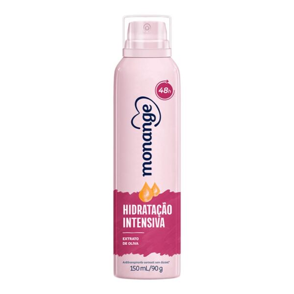 MONANGE DESODORANTE AEROSSOL HIDRATAÇÃO INTENSA COM 150ML